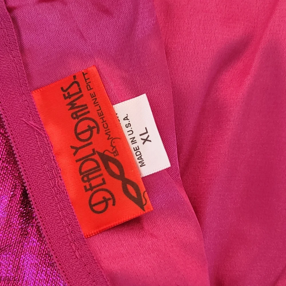 Pinup Couture Deadly Dames Voodoo Vixen Retro Dress In Pink Pinup Girl Clothing - Picture 8 of 12